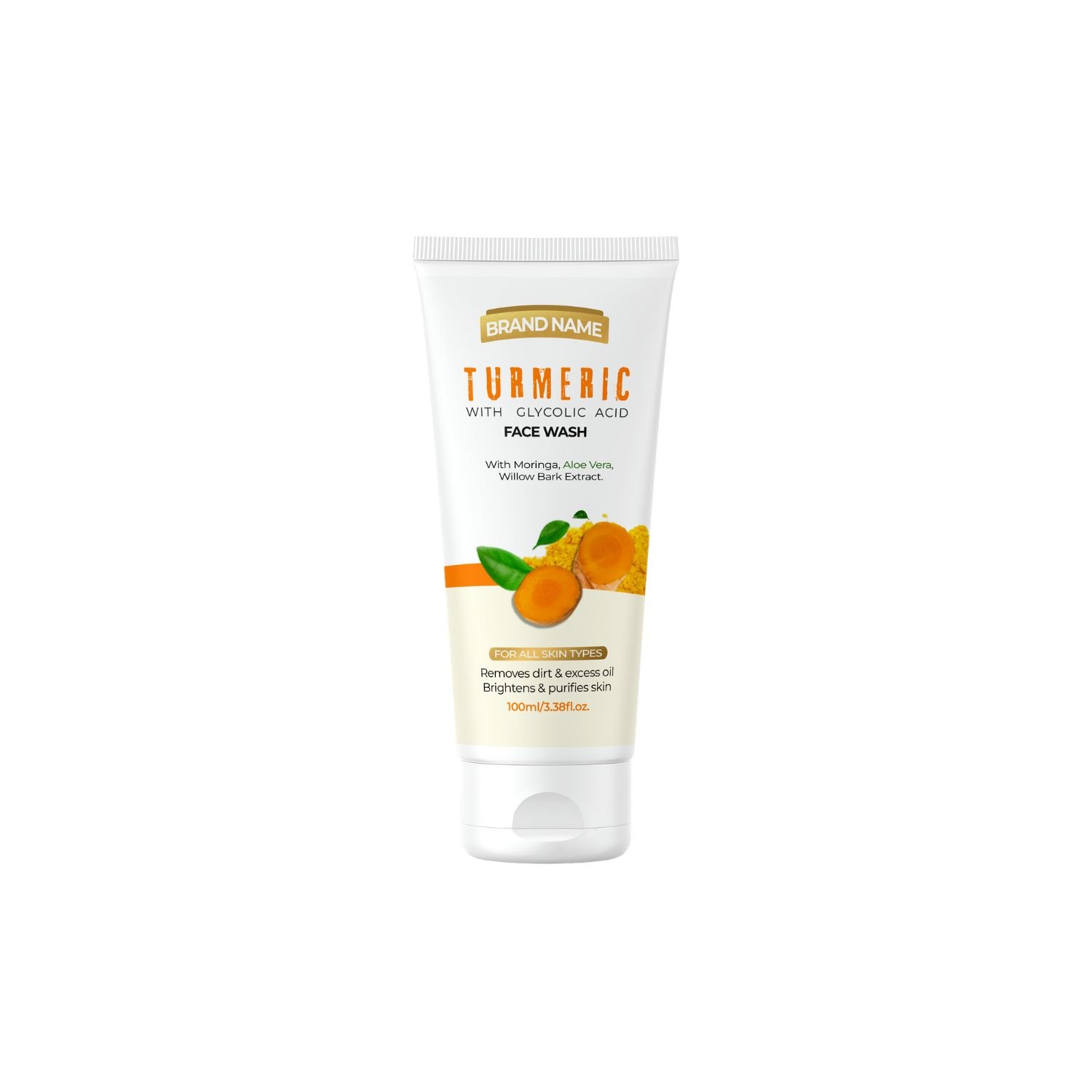 Turmeric and Glycolic Acid Face Wash Turmeric and Glycolic Acid Face Wash